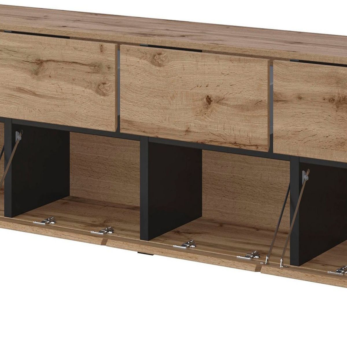 TU MESITA - Aparador Largo moderno Goliat color Macadamia TU MESITA