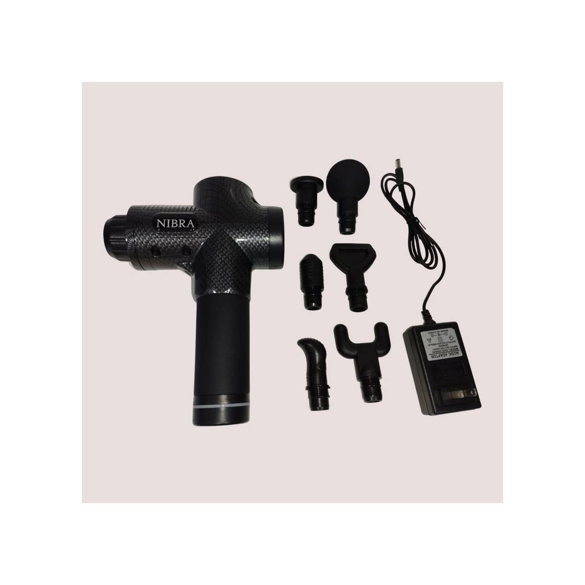 GENERICO - Pistola de Masaje Muscular 30 NIVELES - con Pantalla - LCD