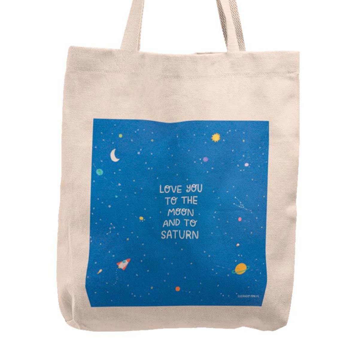 KUSTOMIT - Bolso Tela Tote Bag Cartera Playa - Seven