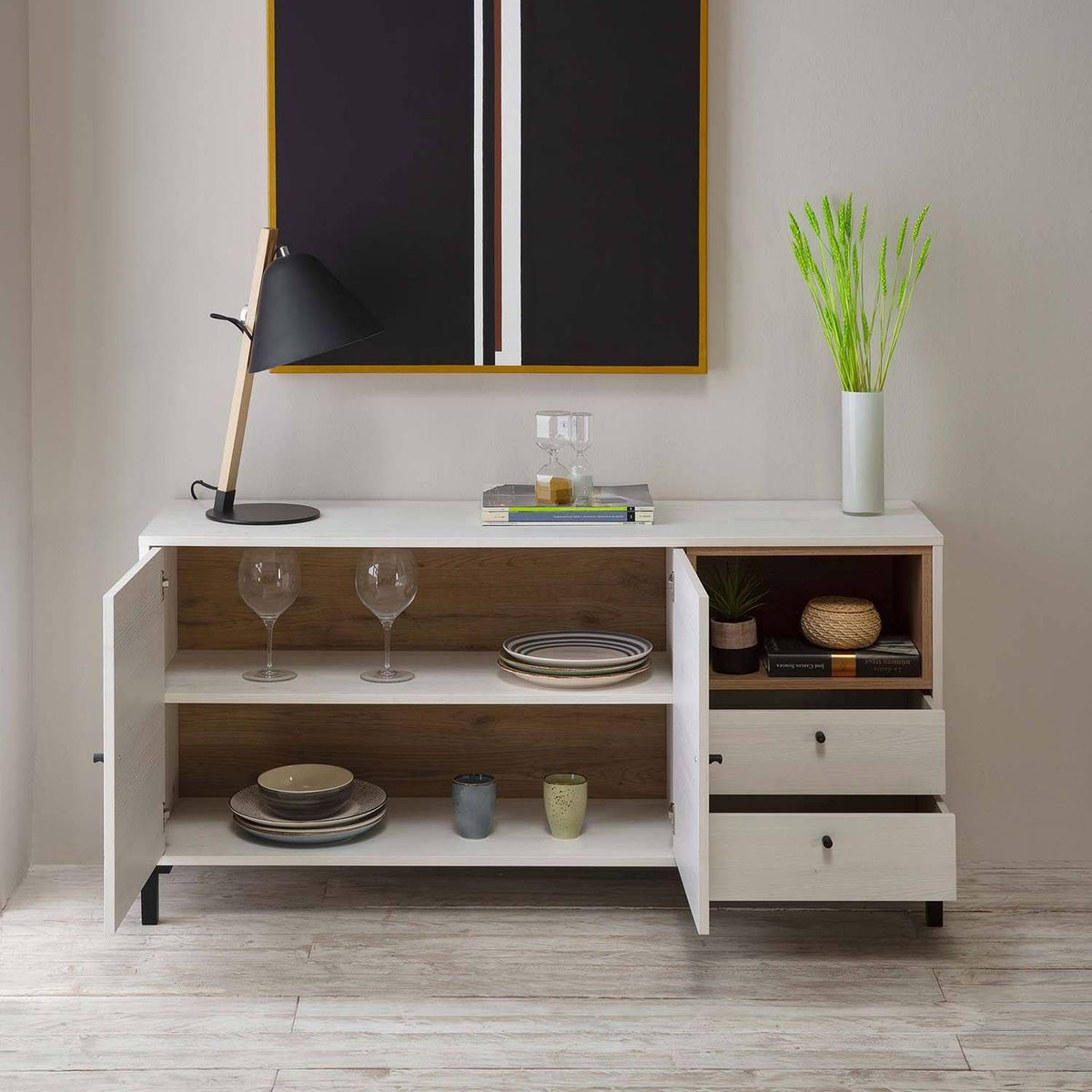 TU MESITA - Aparador Moderno Katia BlancoDuna TU MESITA