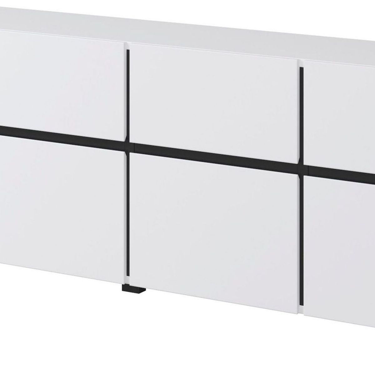 TU MESITA - Aparador Largo moderno Goliat color Blanco TU MESITA