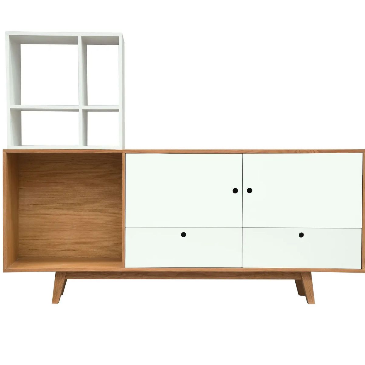 TU MESITA - Aparador Vajillero multiusos AVA color BlancoDuna TU MESITA