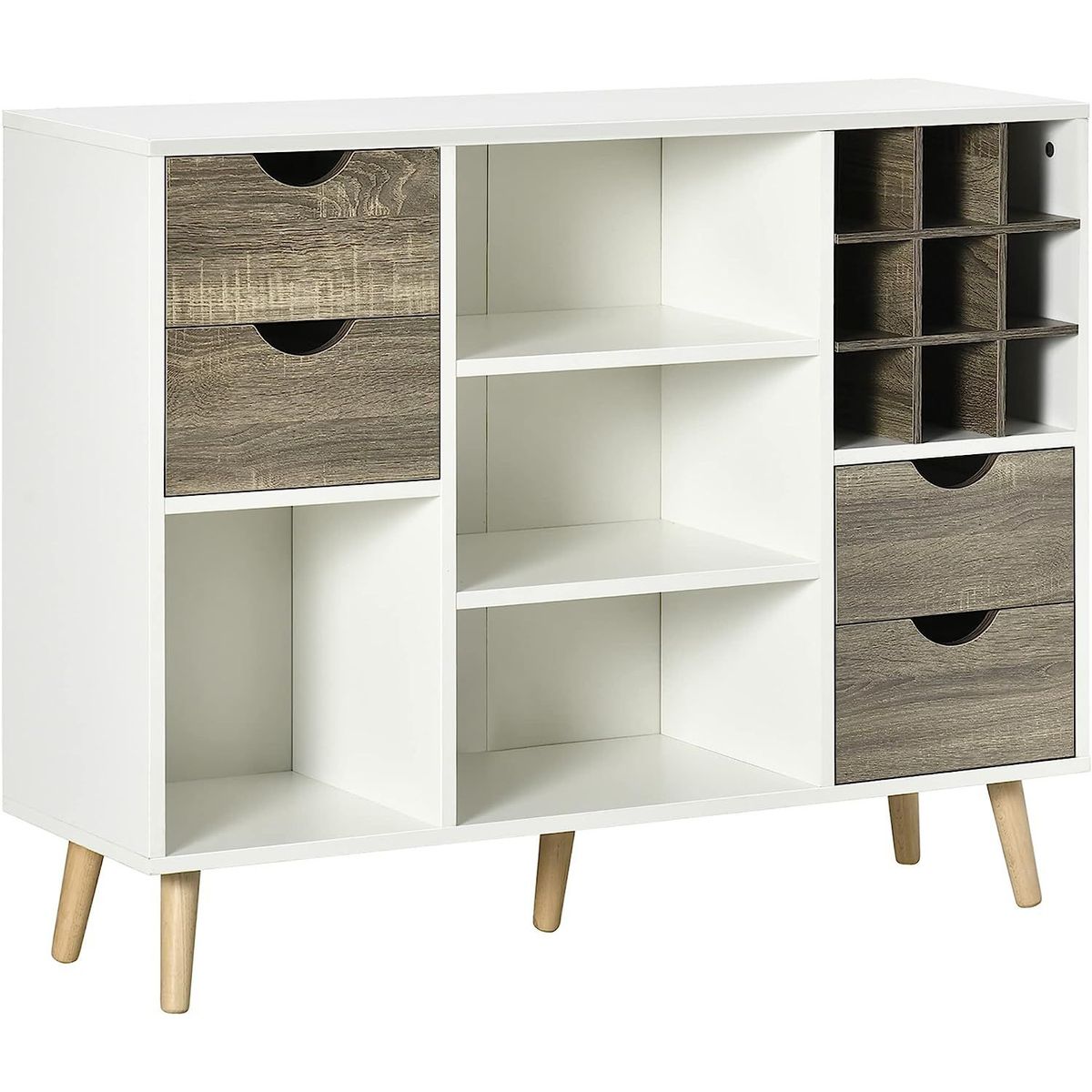 TU MESITA - Aparador Vintage Dino Gray 100cm TU MESITA