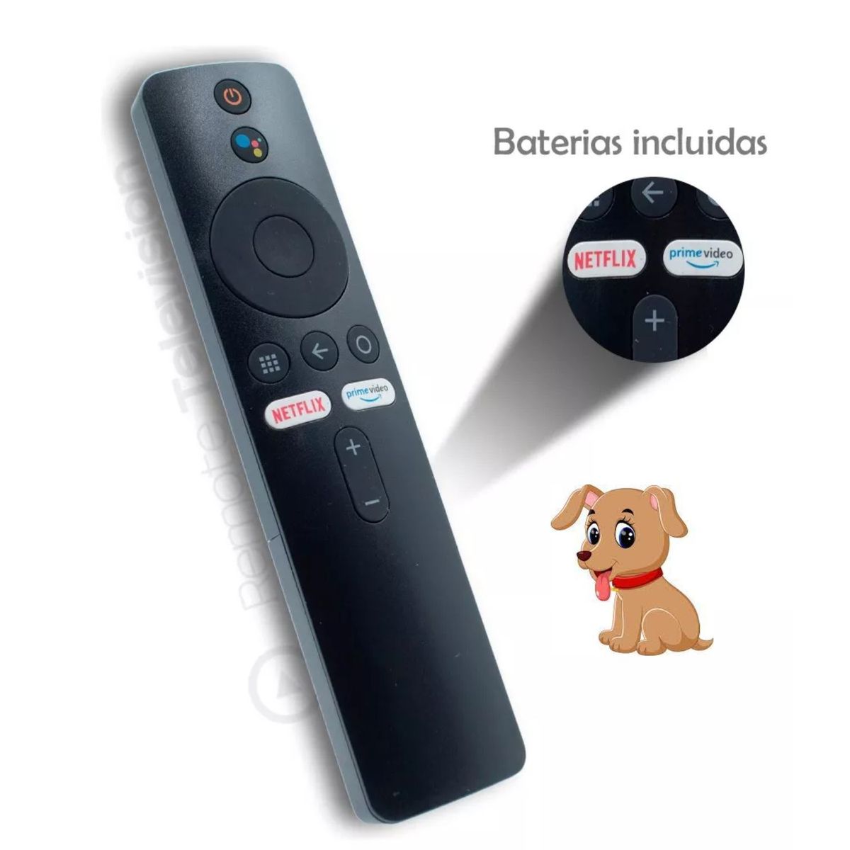 XIAOMI - Control Remoto Para Xiaomi Mi Tv Stick Mdz-24-aa + Pilas