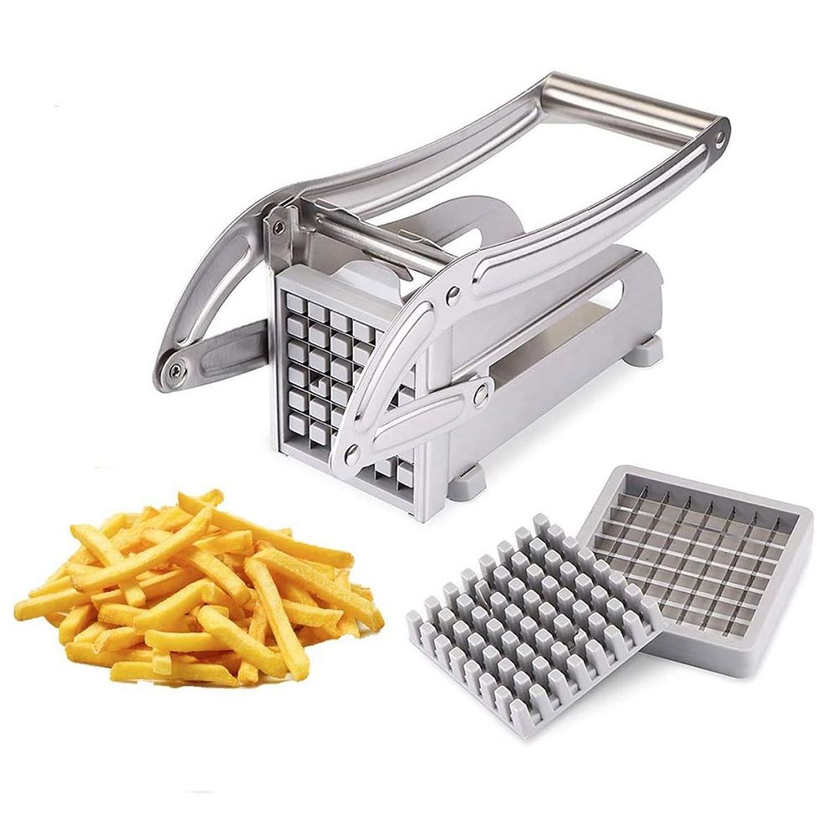 GENERICO - Cortador de Papas Fritas Acero Inoxidable