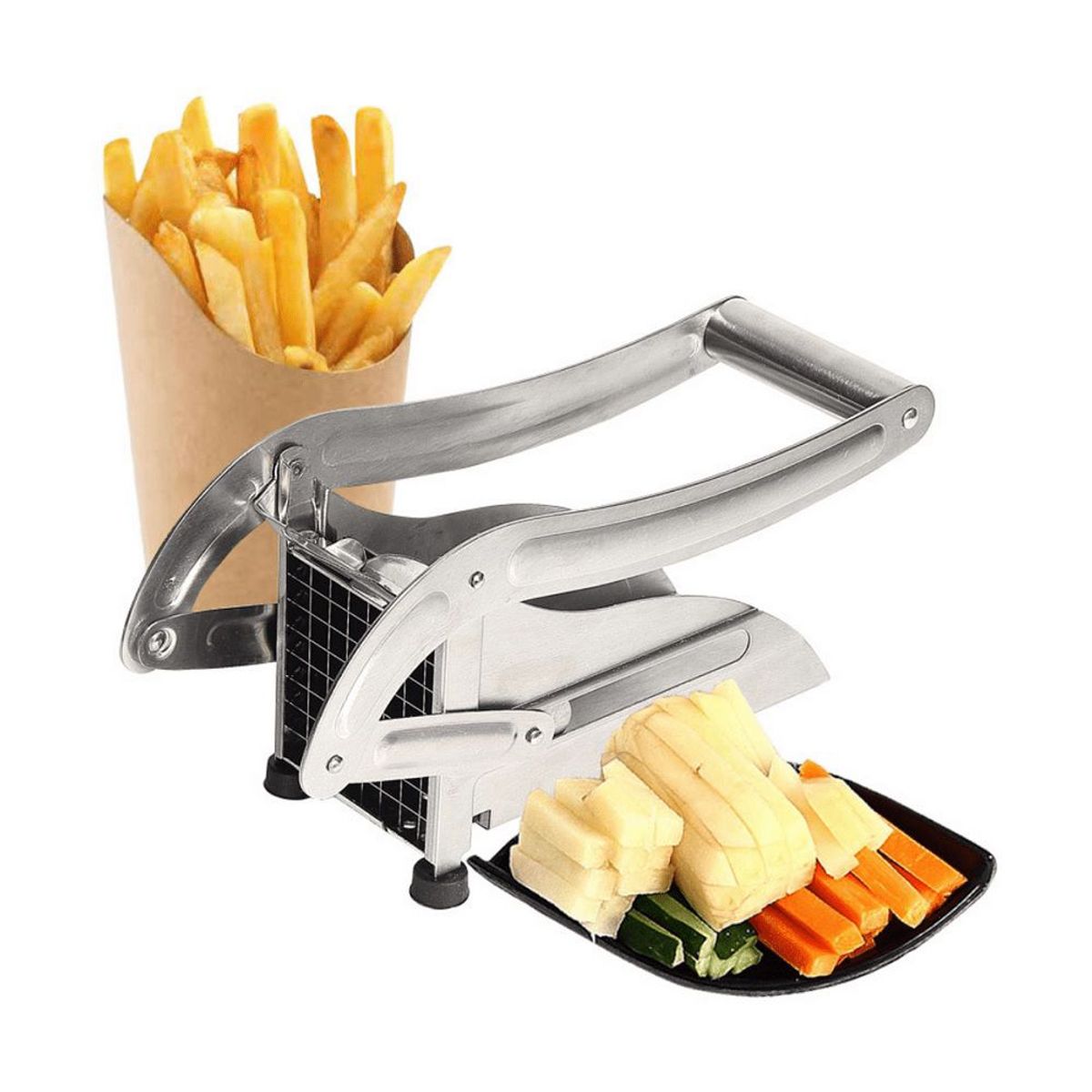 GENERICO - Cortador de Papas Fritas Acero Inoxidable