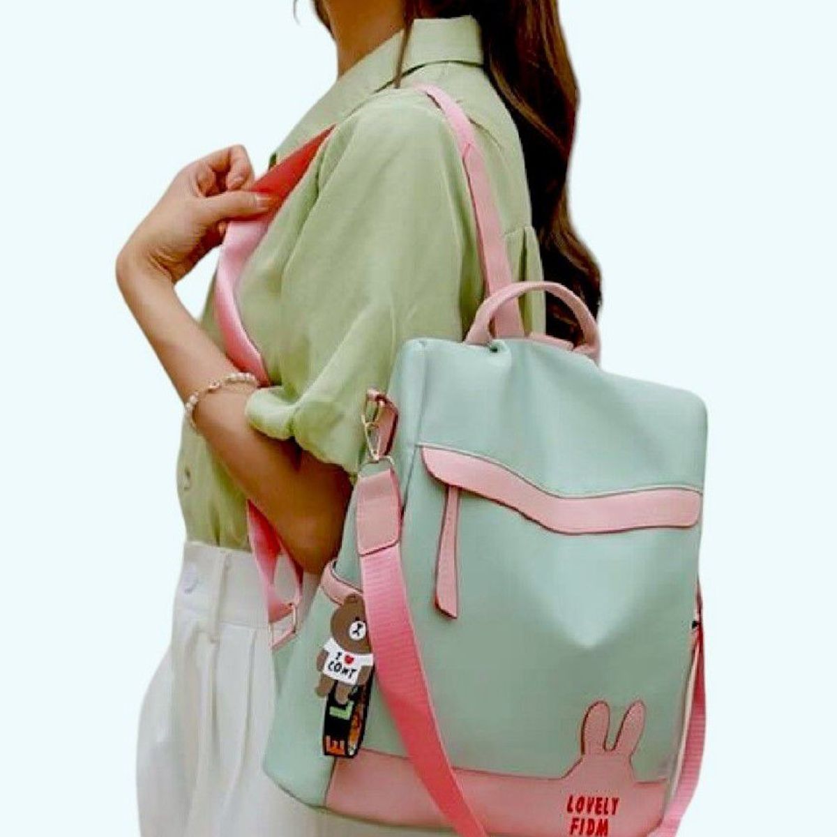 GENERICO - Mochila Lovely Antirrobo para mujer - Morral para mujer