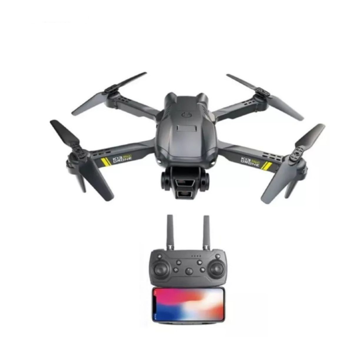 GENERICO - Mini Drone Sy3 - Triple Camara + Repuestos