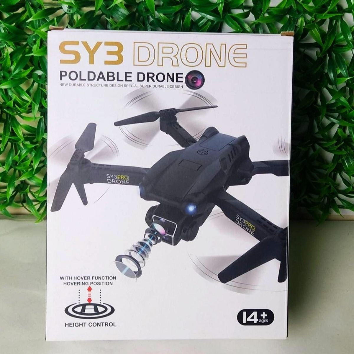 GENERICO - Mini Drone Sy3 - Triple Camara + Repuestos