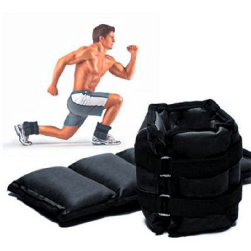 GENERICO - Pesas tobilleras peso de 5 kg pack 2 unidades