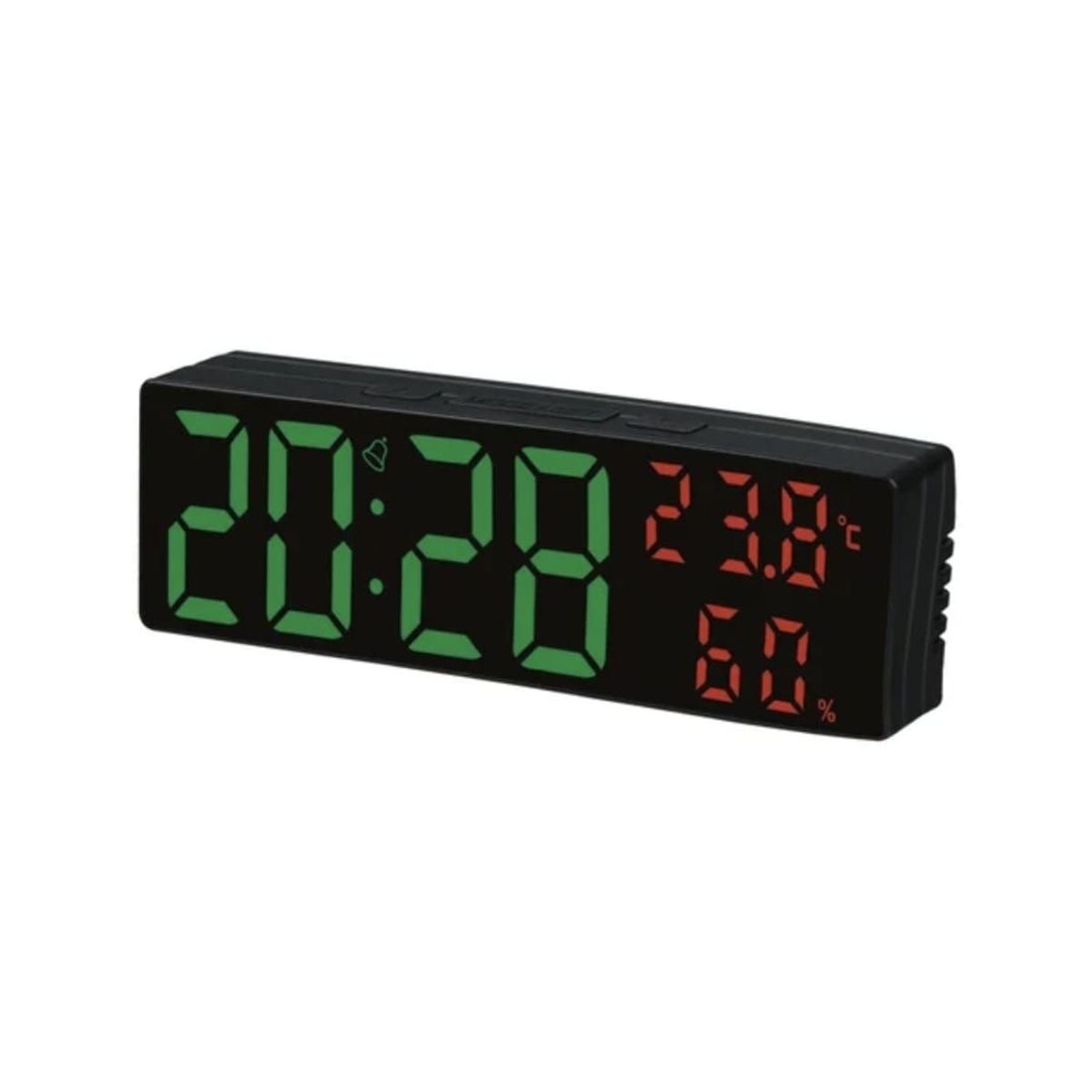 GENERICO - Reloj Digital Despertador Alarma LED Temperatura y Humedad