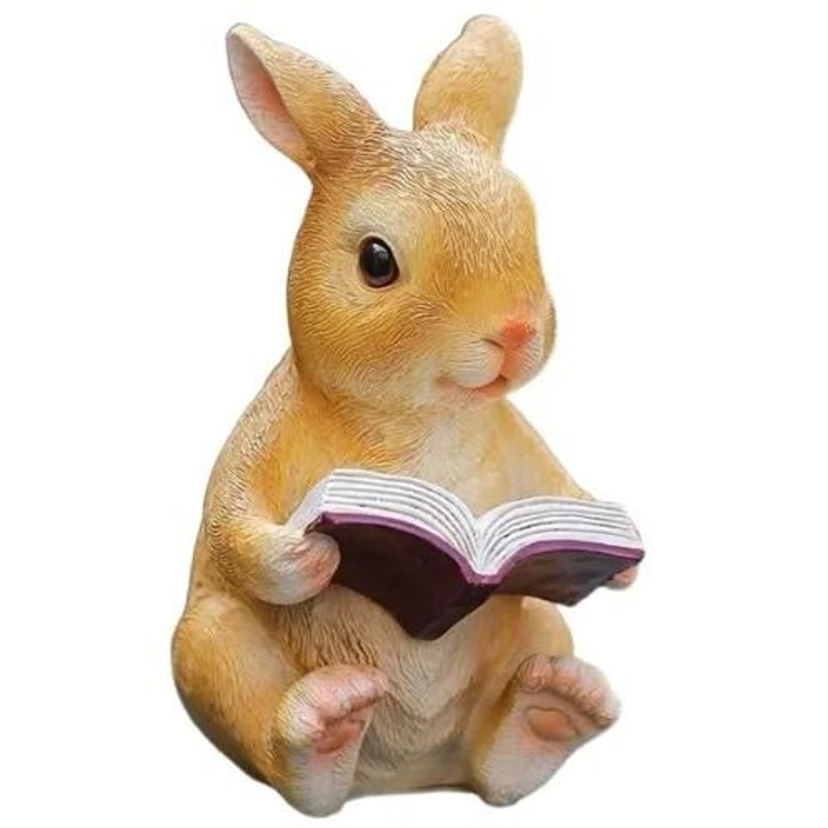 GENERICO - Adorno Conejo Lector hogar