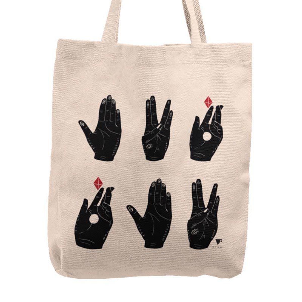 KUSTOMIT - Bolso Tela Tote Bag Cartera Playa - Magia