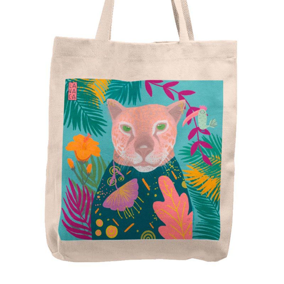 KUSTOMIT - Bolso Tela Tote Bag Cartera Playa - Julio