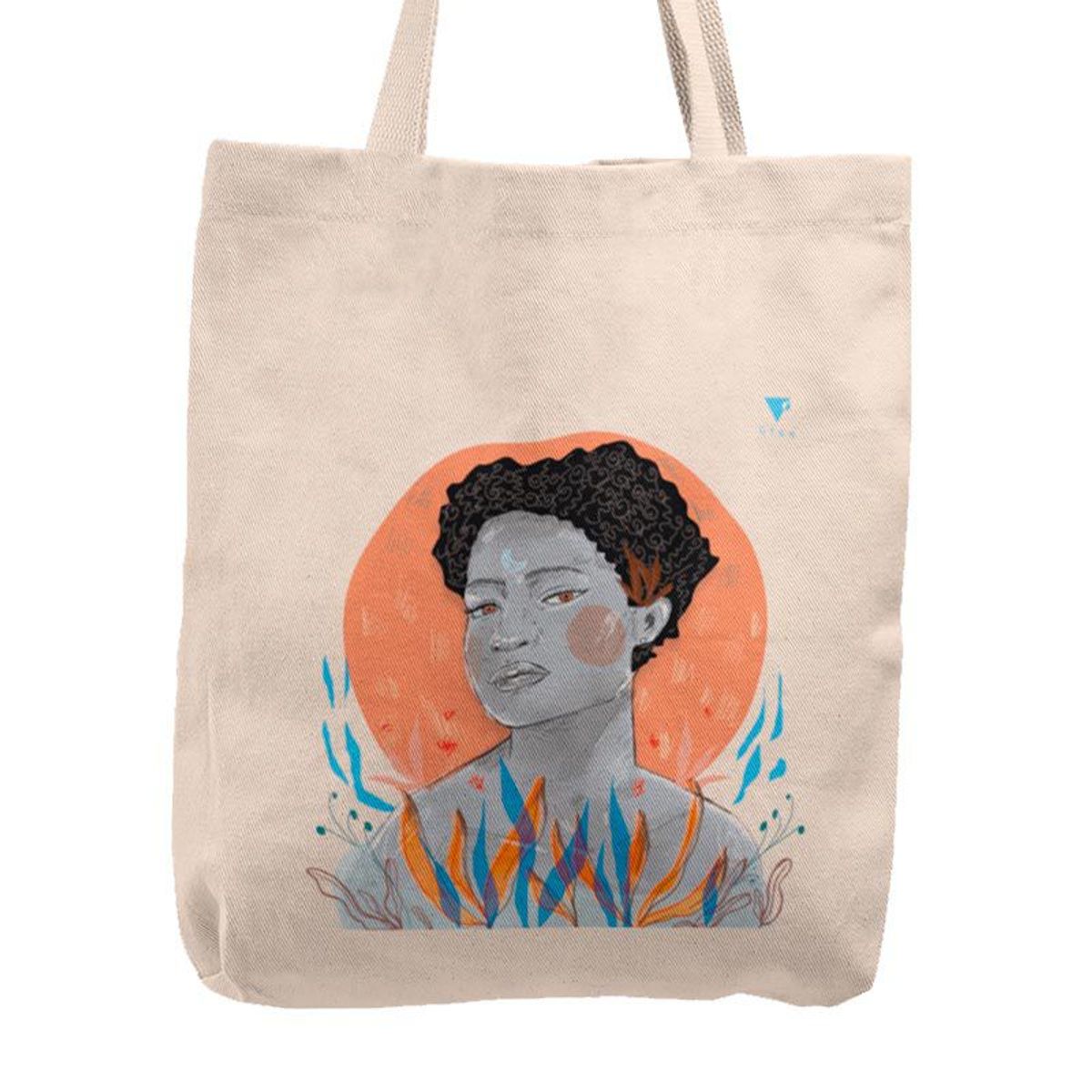 KUSTOMIT - Bolso Tela Tote Bag Cartera Playa - Candela belleza y fuerza