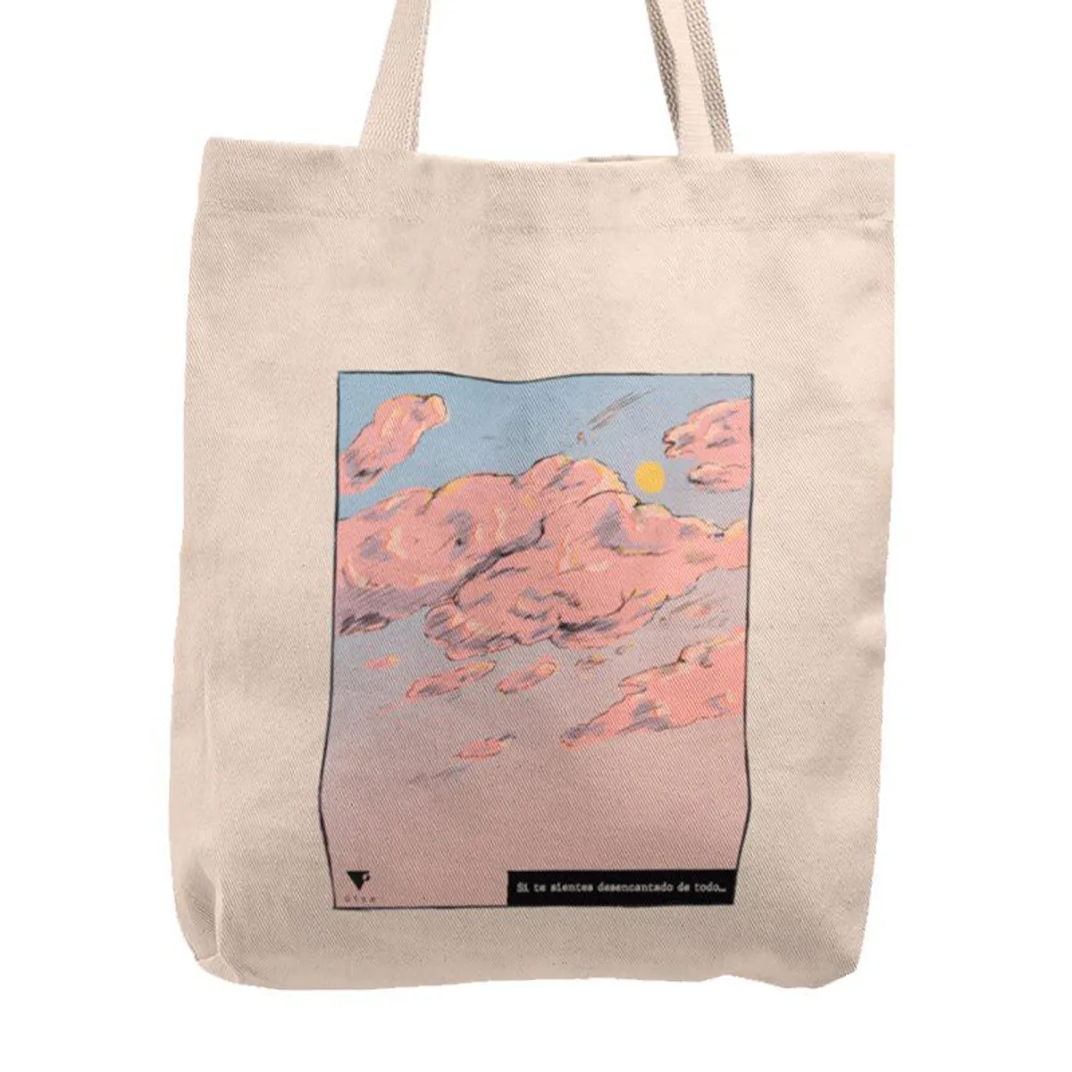 KUSTOMIT - Bolso Tela Tote Bag Cartera Playa - Serendipia