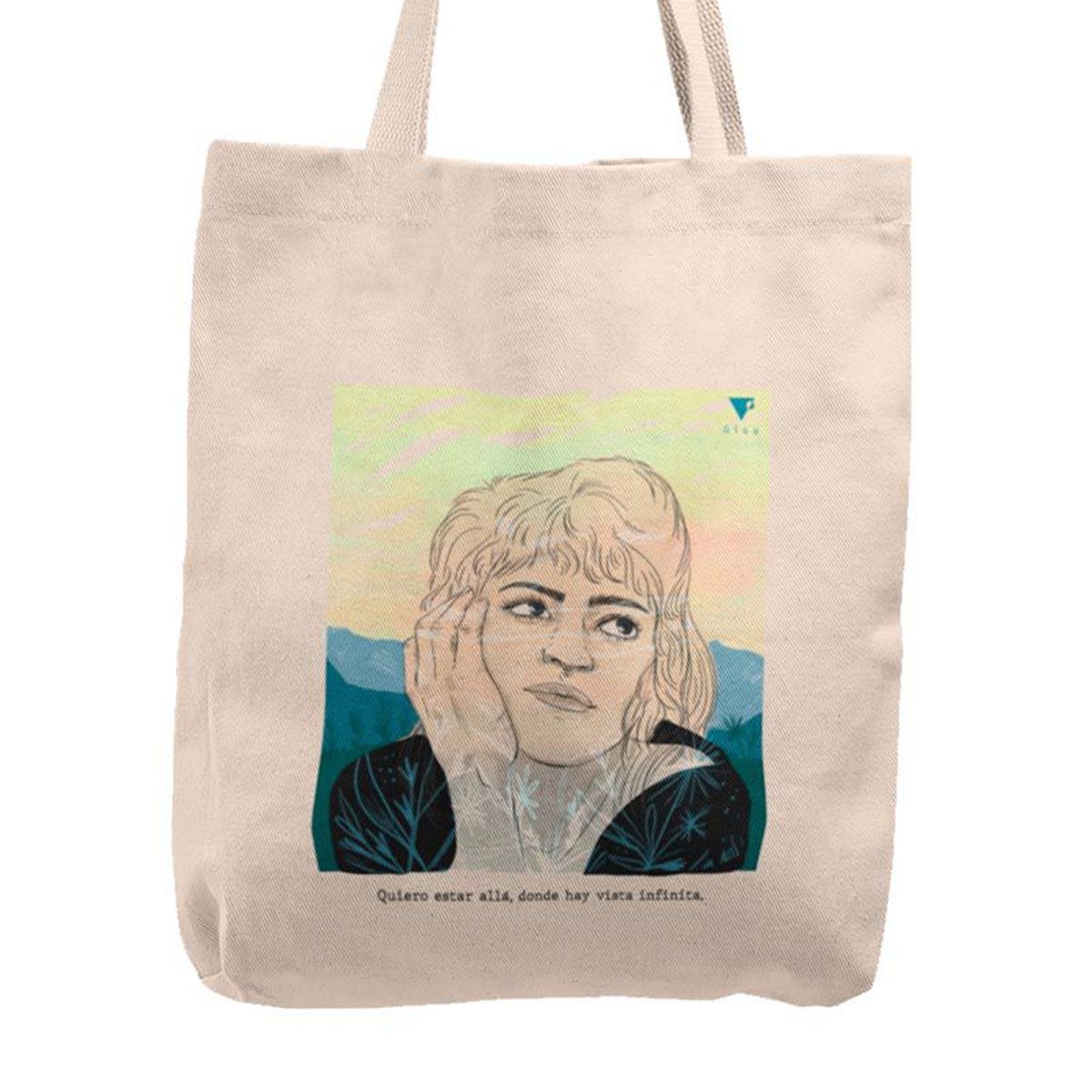 KUSTOMIT - Bolso Tela Tote Bag Cartera Playa - Vista infinita