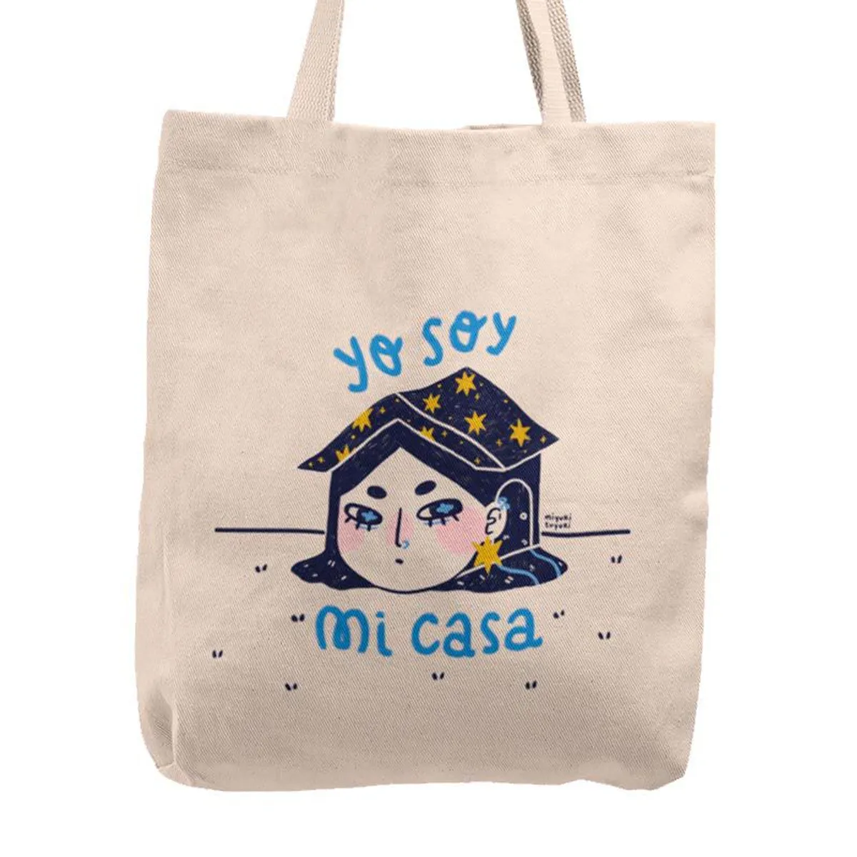 KUSTOMIT - Bolso Tela Tote Bag Cartera Playa - Yo soy mi casa