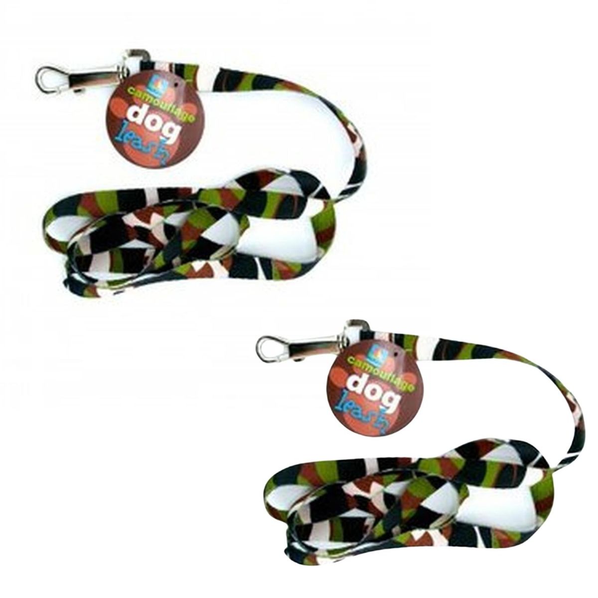 GENERICO - Packx2 Correa para perro - Camuflada