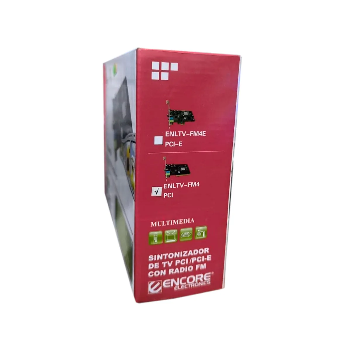 ENCORE ELECTRONICS - TARJETA DE TV  ENCORE PCI CON RADIO FM  P/N: ENLTV-FM4