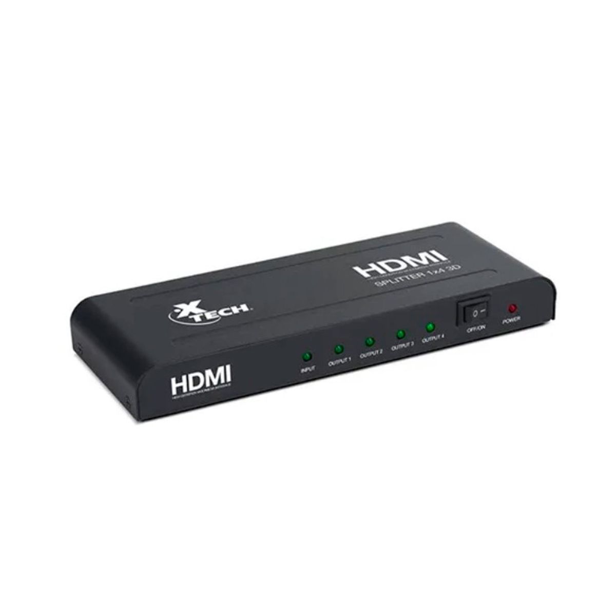 XTECH - SPLITTER HDMI XTECH XHA-410 1XHDMI/4XHDMI P/N: XHA-410