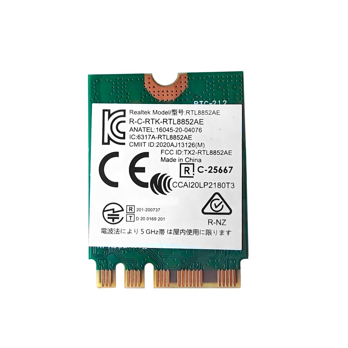 LENOVO - TARJETA WIFI PARA LENOVO L15 PN: 5W10V25797