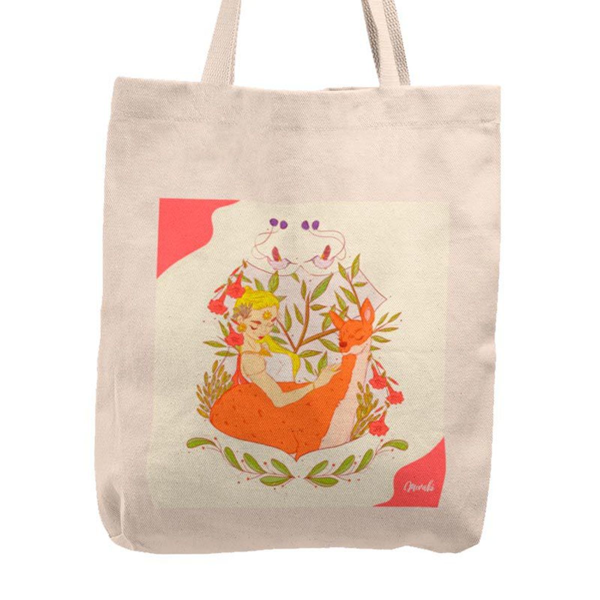 KUSTOMIT - Bolso Tela Tote Bag Cartera Playa - Mi escudo Perú