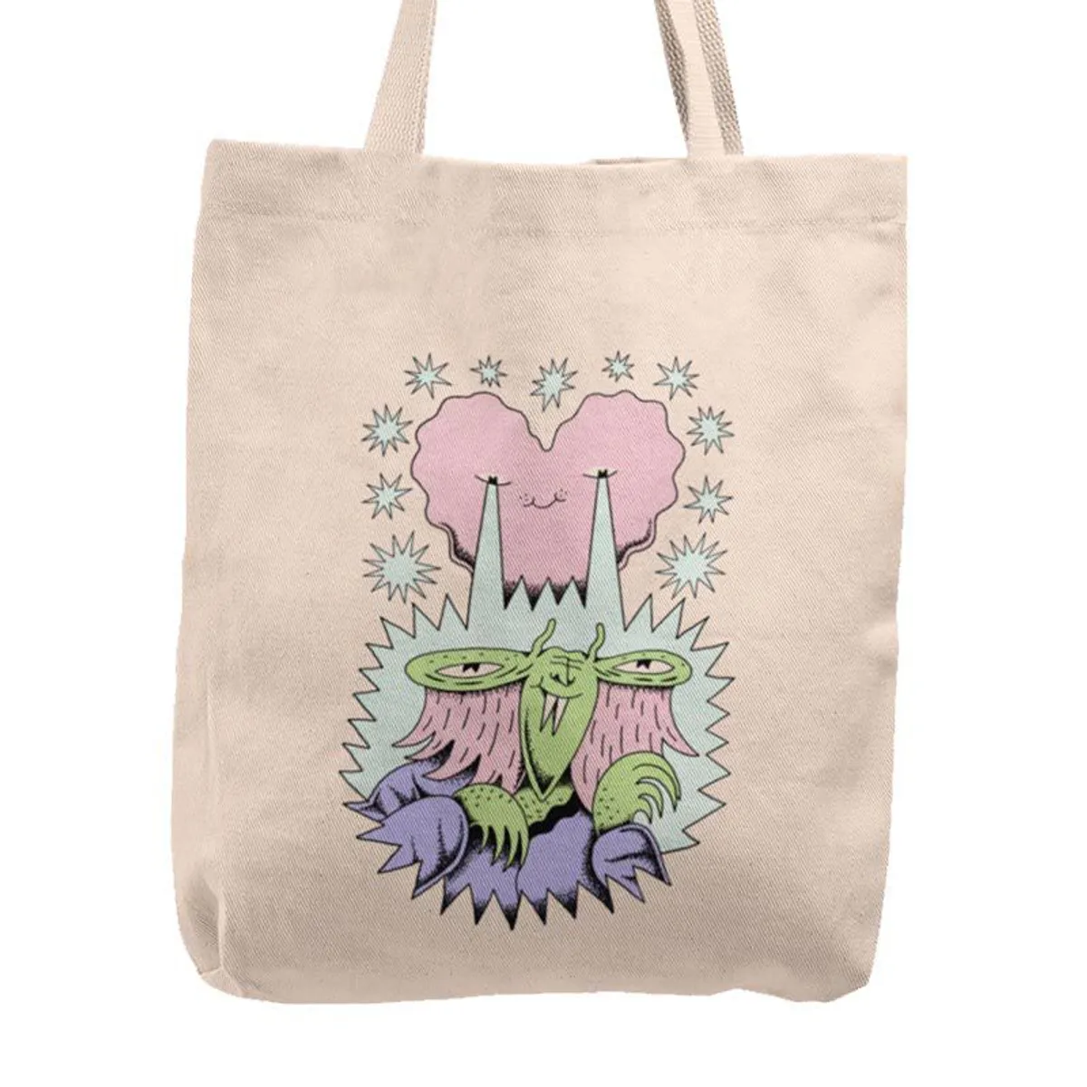 KUSTOMIT - Bolso Tela Tote Bag Cartera Playa - Me quiero mucho