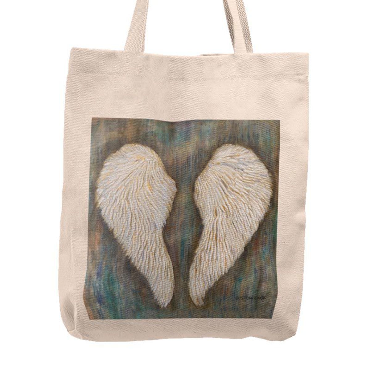 KUSTOMIT - Bolso Tela Tote Bag Cartera Playa - Alas