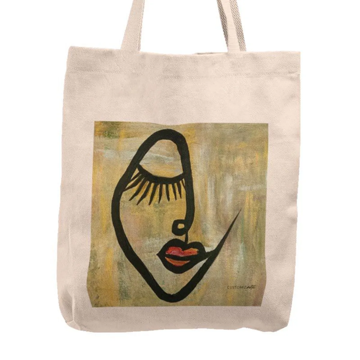 KUSTOMIT - Bolso Tela Tote Bag Cartera Playa - Soñar