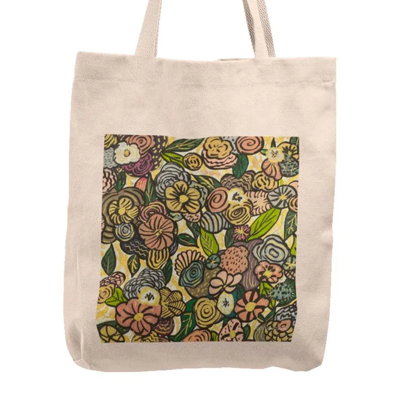 KUSTOMIT - Bolso Tela Tote Bag Cartera Playa - Noni Malva