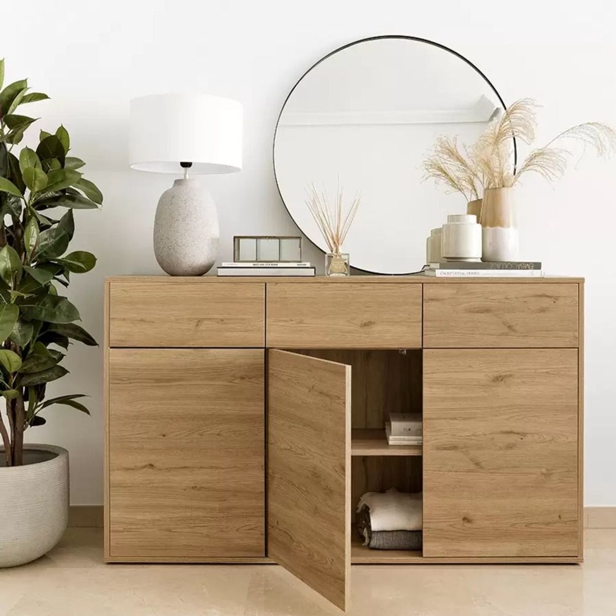 TU MESITA - Aparador Contemporáneo Scorsese Duna 141cm TU MESITA