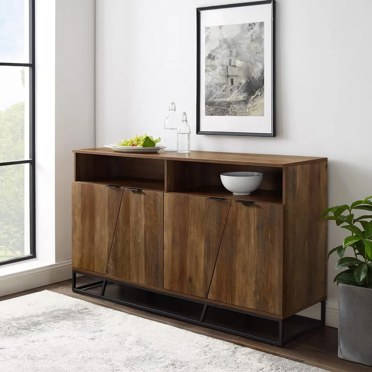 TU MESITA - Aparador Moderno Carpena Marrón TU MESITA