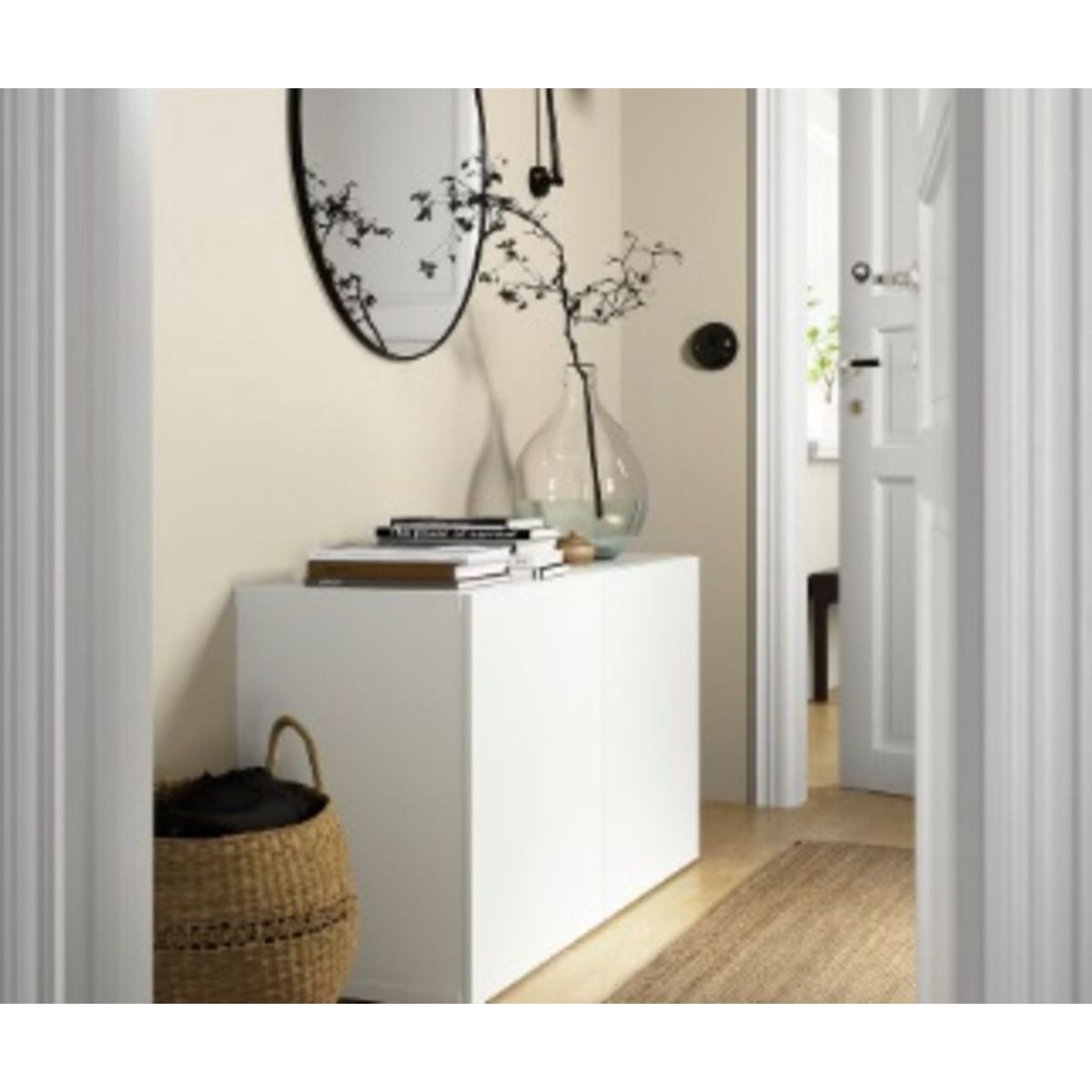 TU MESITA - Aparador moderno Berlin Melamine Blanco TU MESITA