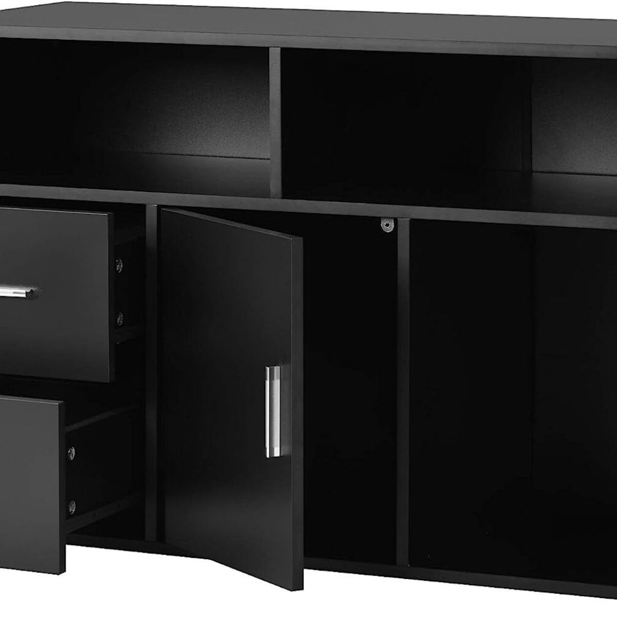 TU MESITA - Aparador Moderno Motty Negro TU MESITA