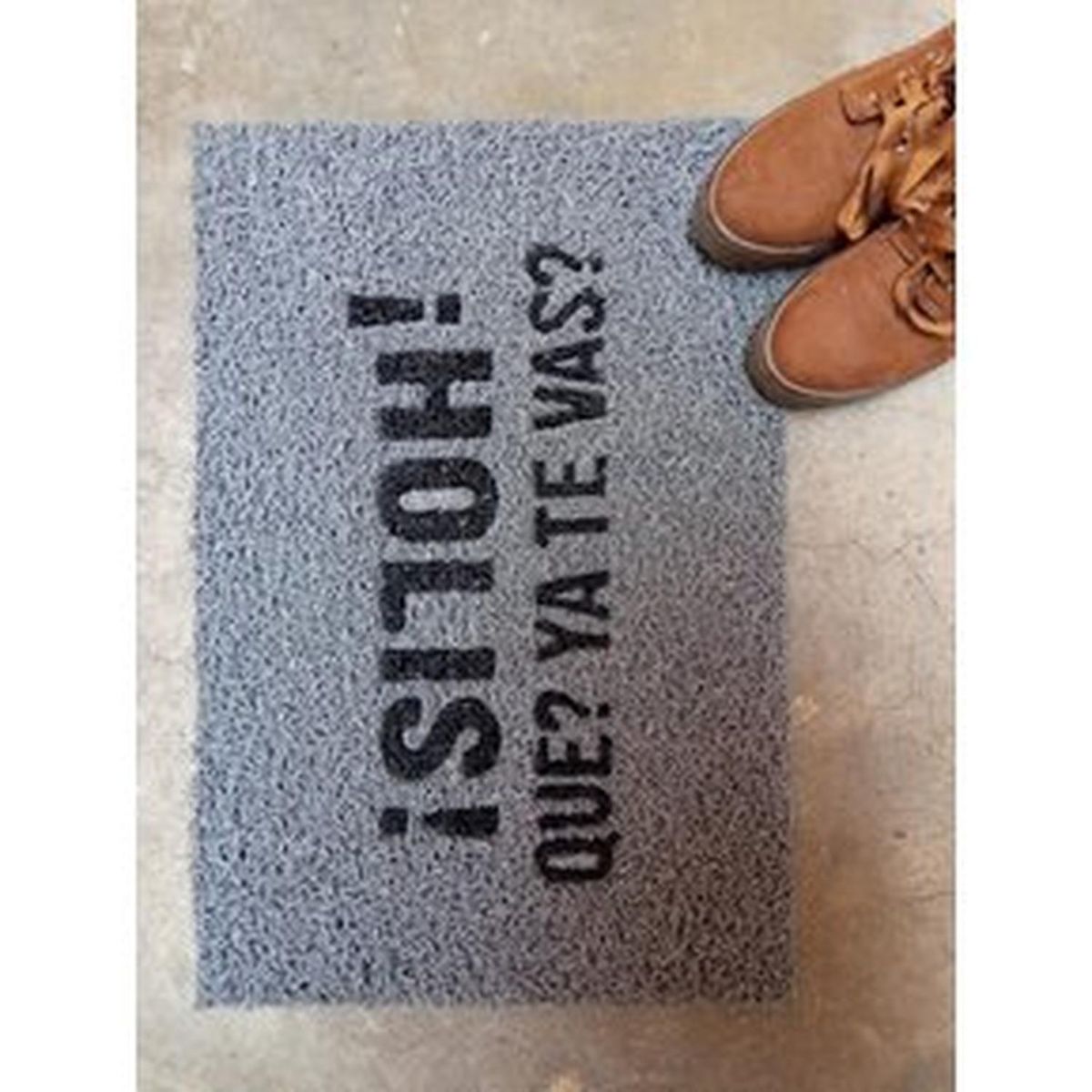 GENERICO - Tapete tipo NOMAD o Felpudo Atrapa Mugre Gris HOLI