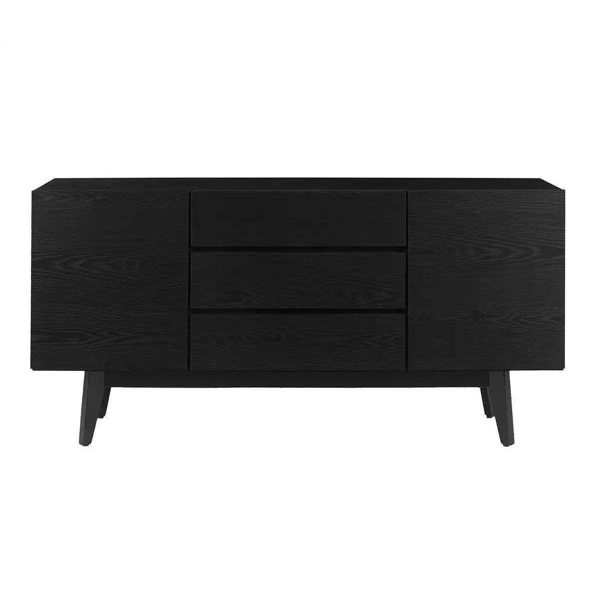 TU MESITA - Aparador moderno multiusos Nicolás color Negro TU MESITA