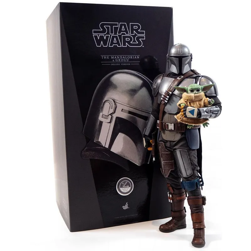 HOT TOYS - The Mandalorian and The Child Deluxe Quarter Scale Hot toys