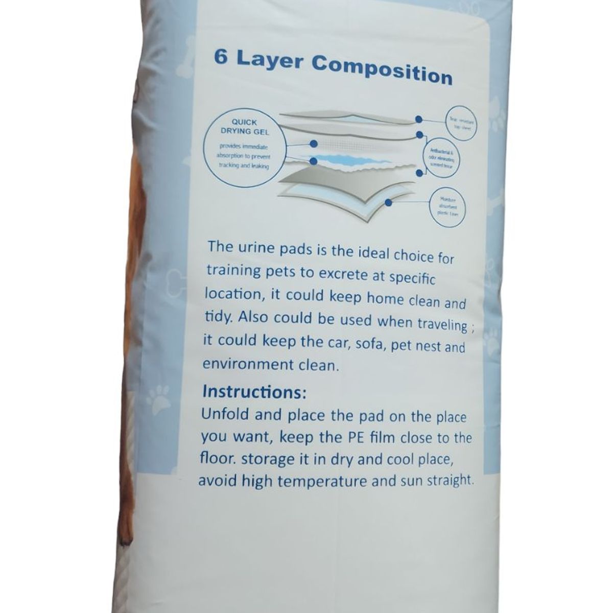 GENERICO - KIT 2 Pañales De Entrenamiento Piso Absorbente 45x60