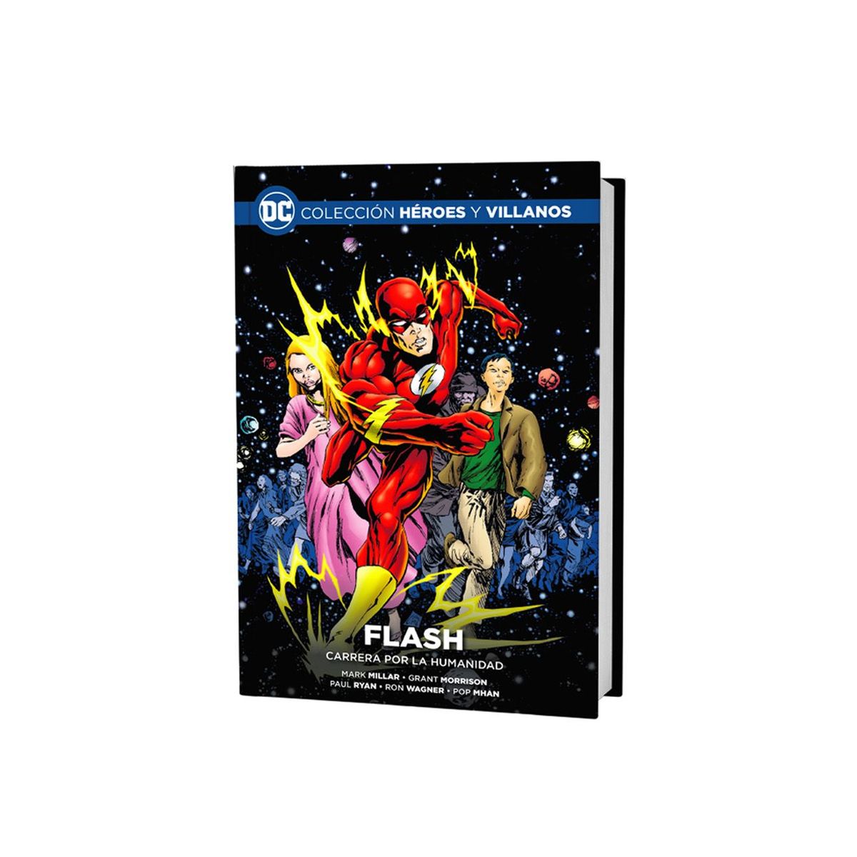 DC COMICS - DC HEROES Y VILLANOS  FLASH CARRERA POR LA HUMANIDAD