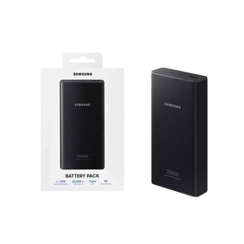 SAMSUNG - Batería Power Bank Samsung 2000mAh - 25W Carga Rapida - Negro