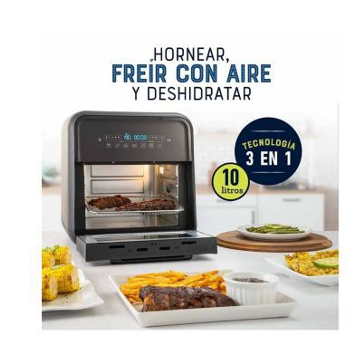 OSTER - Freidora de Aire 10 lt digital Oster CKSTAFOV3