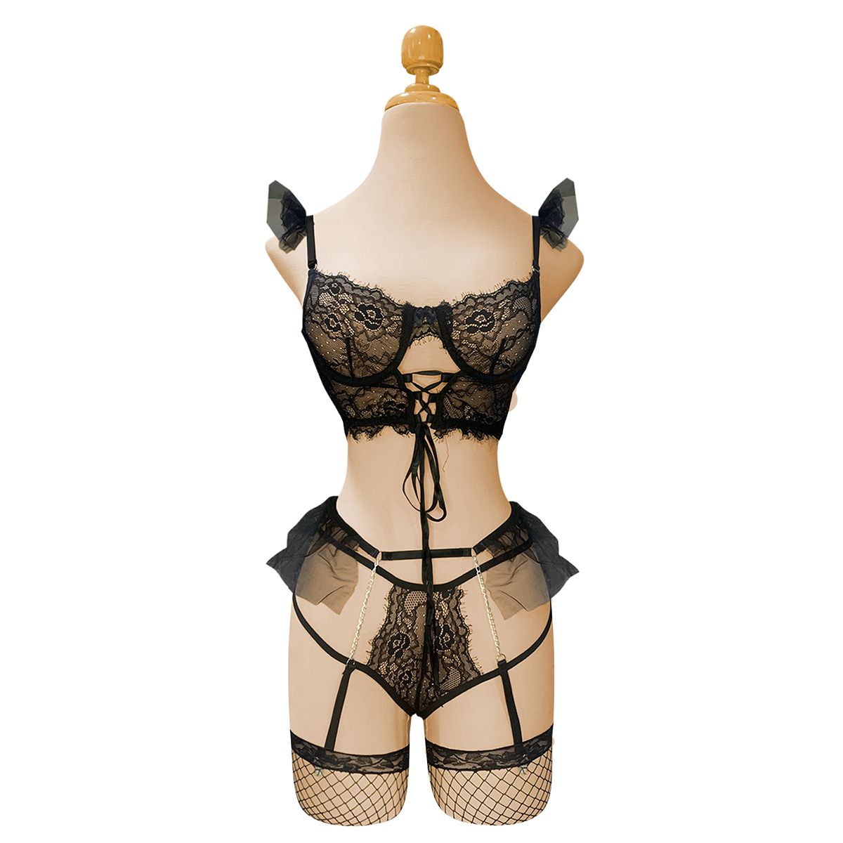 BUYPAL - Lenceria Sexy Princesa Negro