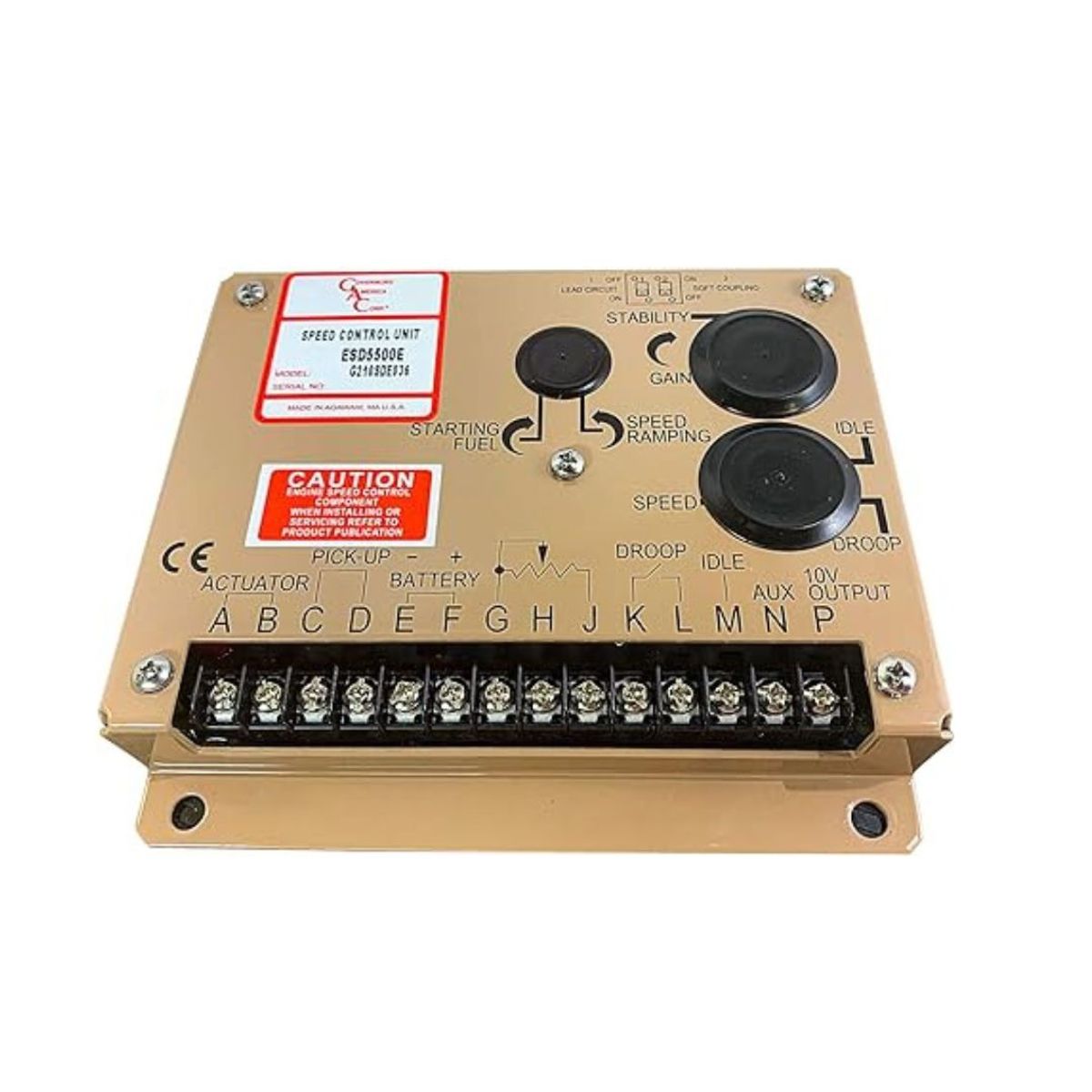 GENERICO - CONTROL DE VELOCIDAD ANALOGO GAC ESD5500E