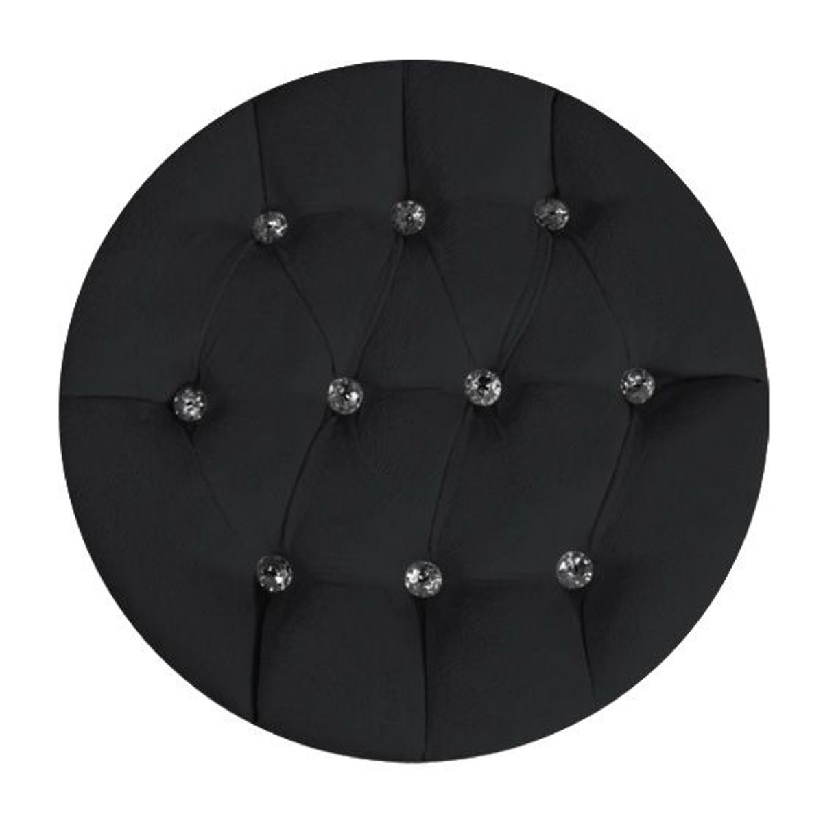 BARAKA HOME - Puff Moura Standard - Negro