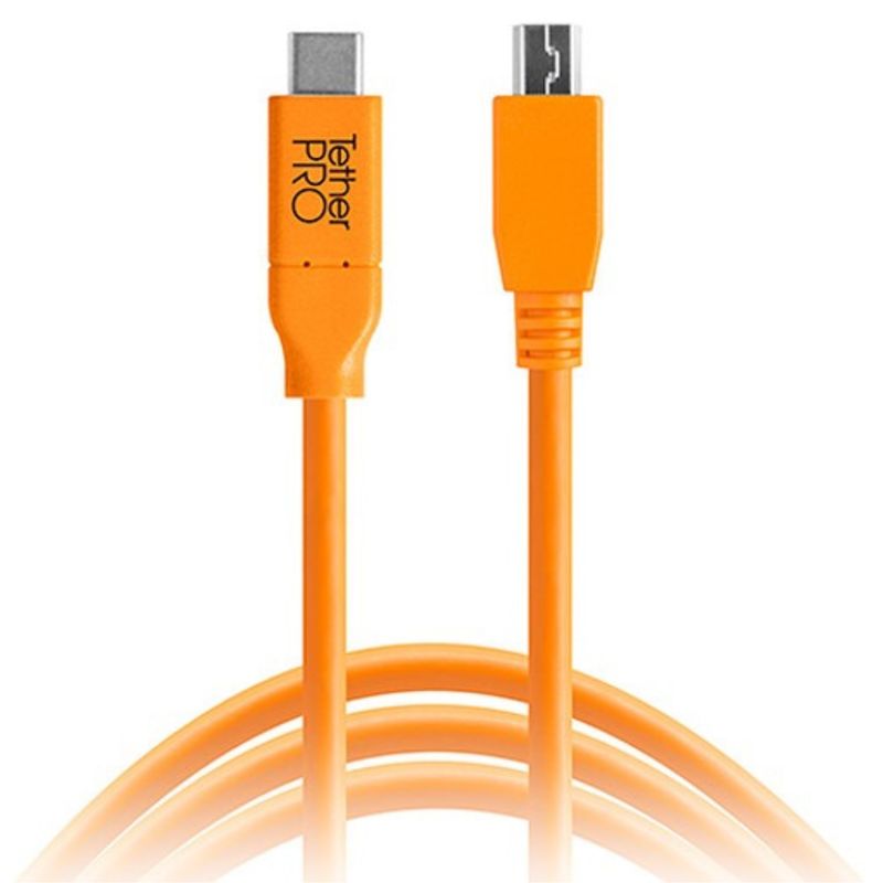 GENERICO - Cable Tether Tools USB 2.0 Tipo C a USB Micro-B con 5 Pines