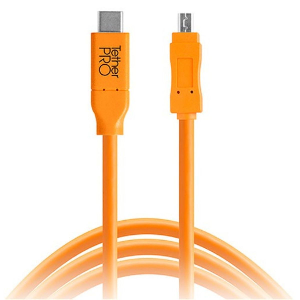 GENERICO - Cable Tether Tools USB 2.0 tipo C a Mini-B con 8 pines (4,6 metros)