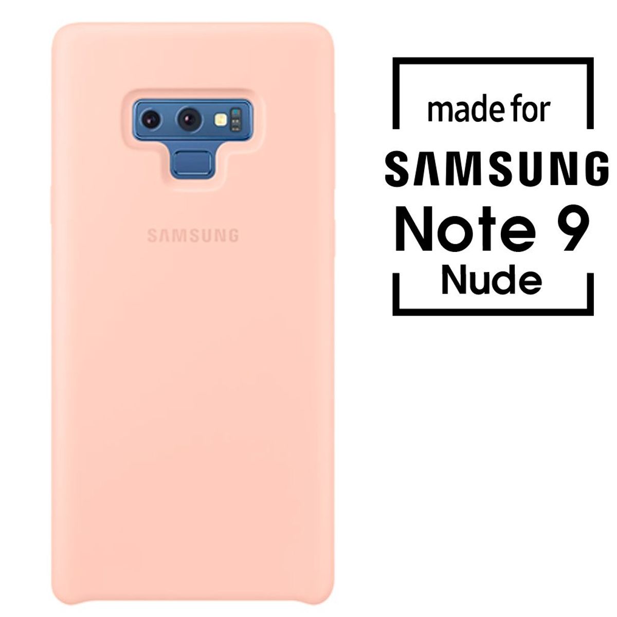 SAMSUNG - Silicone Case Para Samsung Note 9 Nude