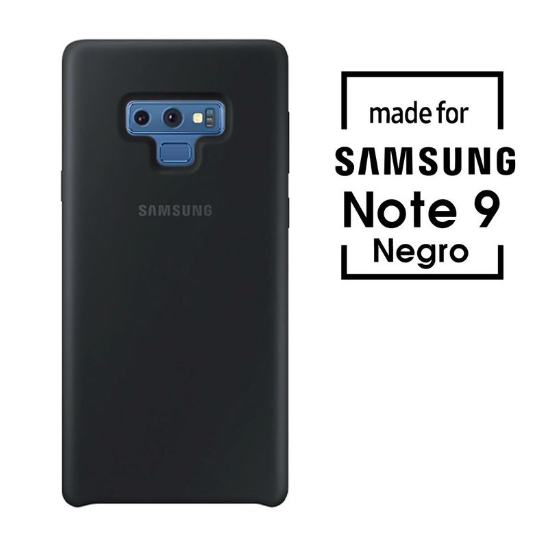 SAMSUNG - Silicone Case Para Samsung Note 9 Negro