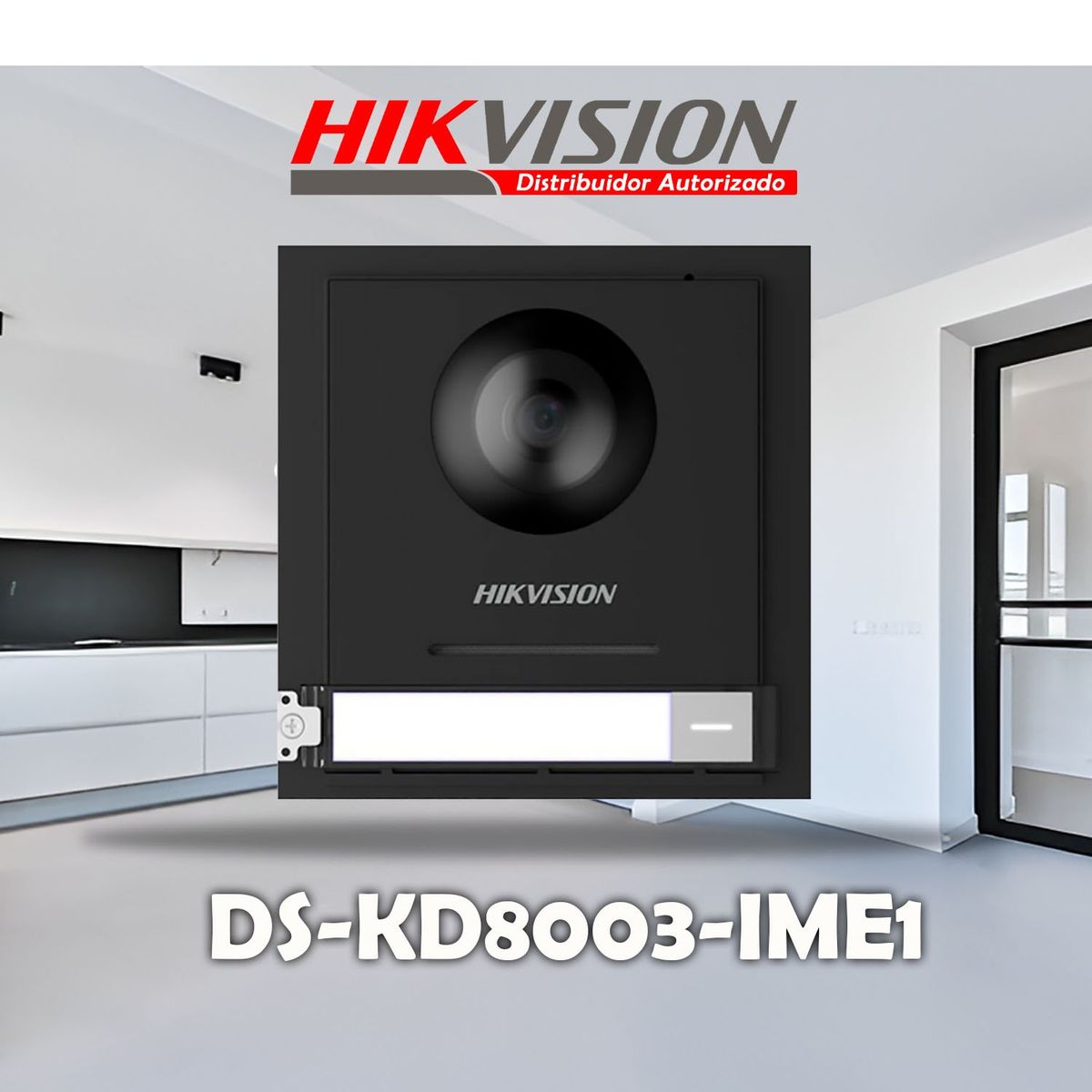 HIKVISION - FRENTE DE VIDEOPORTERO IP 2MP HIKVISION DS-KD8003
